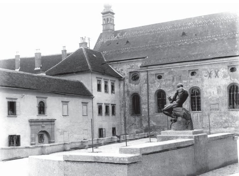 Crkva sv. Katarine. Krovište snimljeno 1912. godine